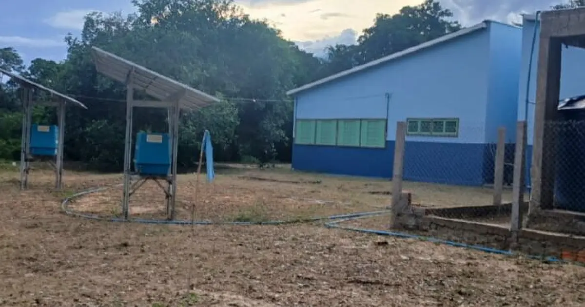 Manutenção melhora acesso e segurança na Escola Rural da comunidade Aterro do Binega