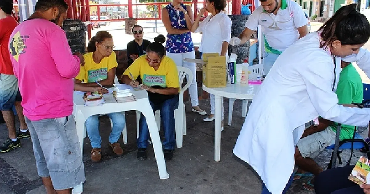 Saúde mobiliza população na praça, no Dia Mundial do Rim