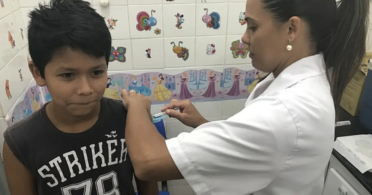 Em Ladário, meninos se antecipam e tomam a vacina contra o hpv