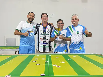 Paulo Medina é campeão do 1&ordm; Torneio Aberto de futebol de mesa de Corumbá