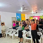 CRAS Itinerante promove manhã de cuidado e reflexão para mulheres