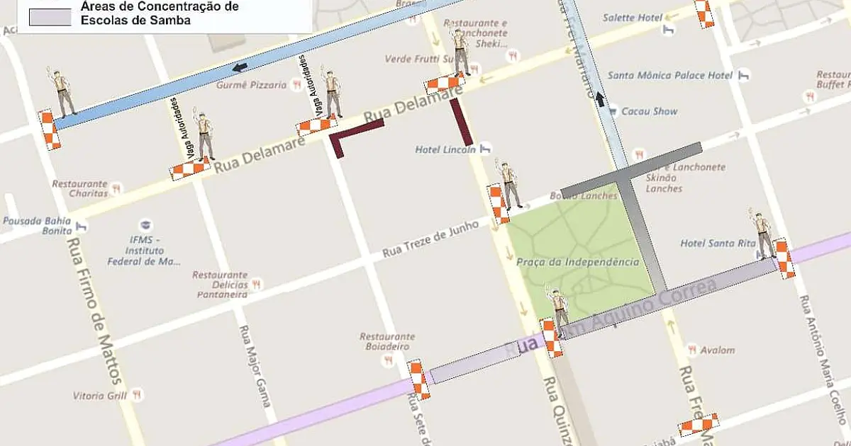 Mudanças no trânsito do centro de Corumbá começam nesta sexta-feira