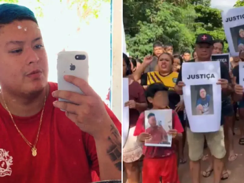 Família e amigos pedem justiça pelo assassinato de Lucas  Souto Julião