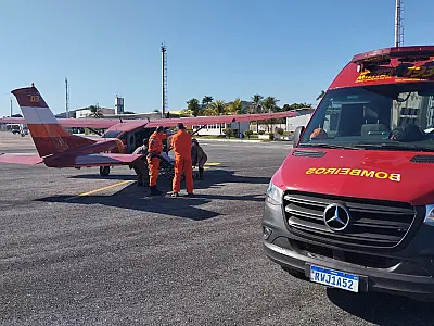 Resgate aéreo no Pantanal marca plantão com sete atendimentos diversos