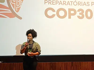 Eleita delegada da juventude, universitária de Corumbá irá representar o Pantanal na COP 30