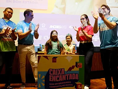 Instituições já podem se inscrever para receber brinquedos da "Caixa Encantada"