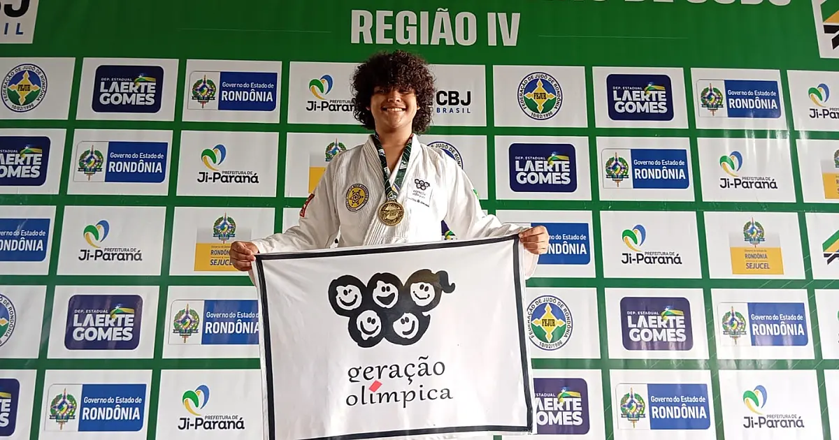 Atleta de Corumbá conquista medalha de ouro no Campeonato Brasileiro de Judô Região IV