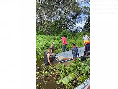 Barco vira no rio Paraguai e duas pessoas são resgatadas na região do Tagiloma