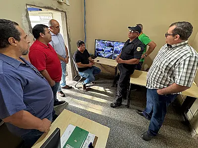 Rodoviária de Corumbá recebe câmeras de segurança em fase de testes