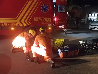 Idoso sofre ferimentos em atropelamento no Cristo Redentor