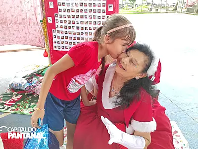 Natal Encantado emociona crianças do Assentamento Tamarineiro I