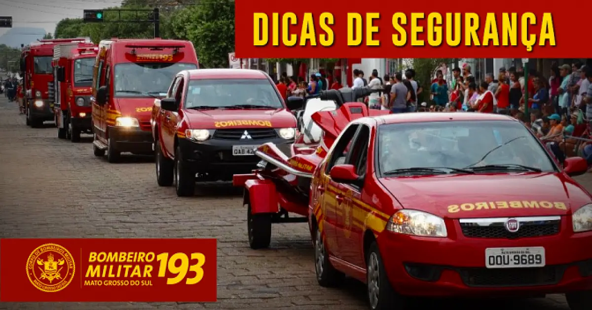 Bombeiros dão dicas para aproveitar o feriado de Natal em segurança