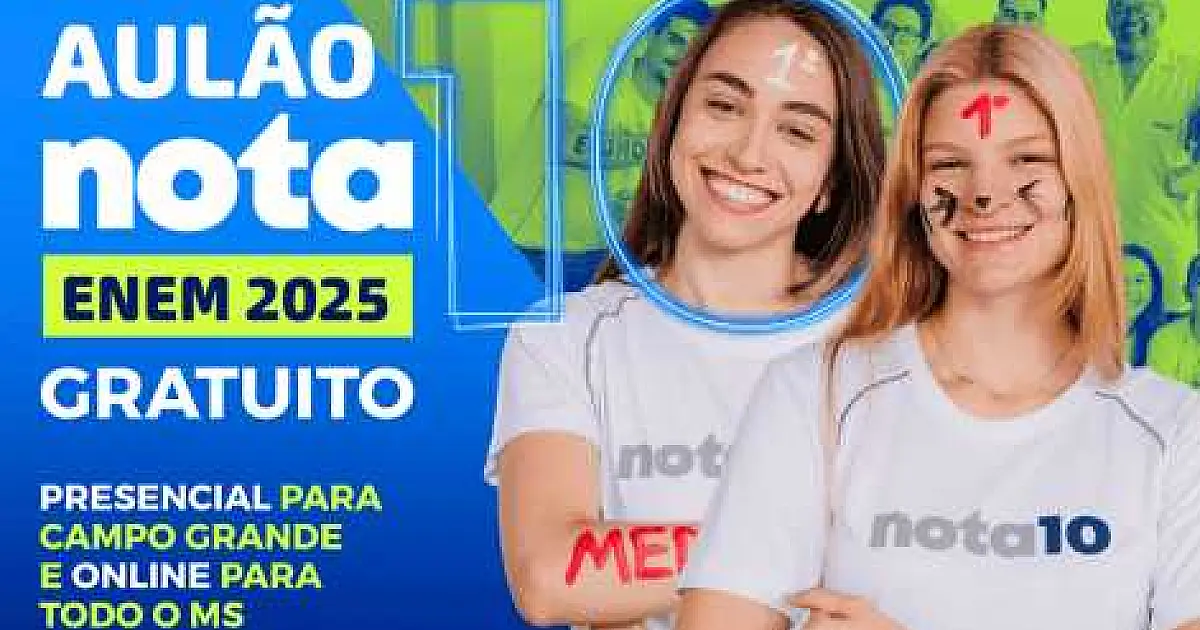 Aulão do Enem será transmitido online para todo o estado; inscrição é gratuita