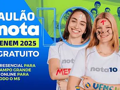 Aulão do Enem será transmitido online para todo o estado; inscrição é gratuita