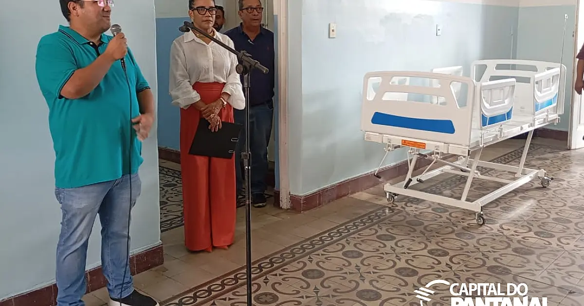 Andorinha doa camas hospitalares à Santa Casa de Corumbá