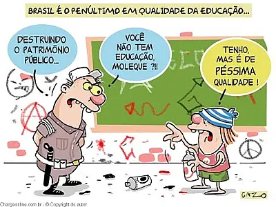   Mordaça no ensino público