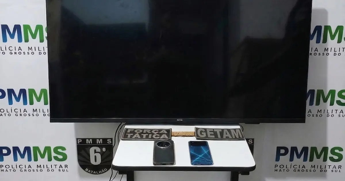 PM prende autor e desarticula esquema de receptação e tráfico em Corumbá