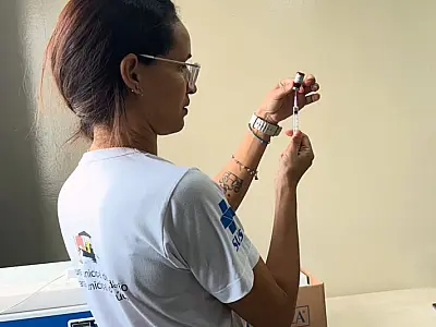 Dia D de vacinação contra o sarampo mobilizou Corumbá e Ladário no sábado