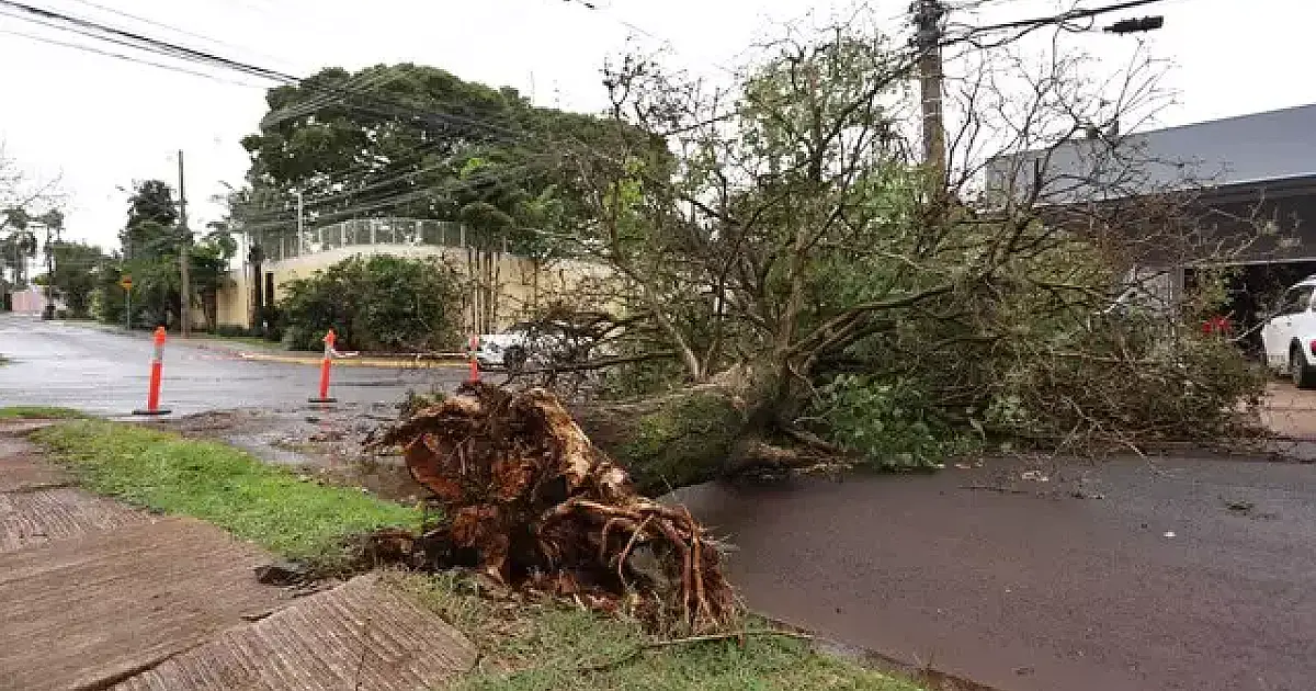 População cobra falta de alerta pelo celular em temporal na Capital