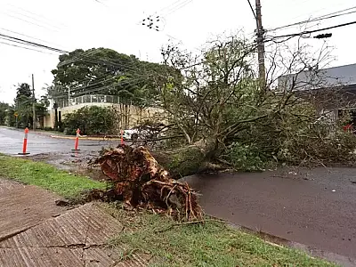 População cobra falta de alerta pelo celular em temporal na Capital