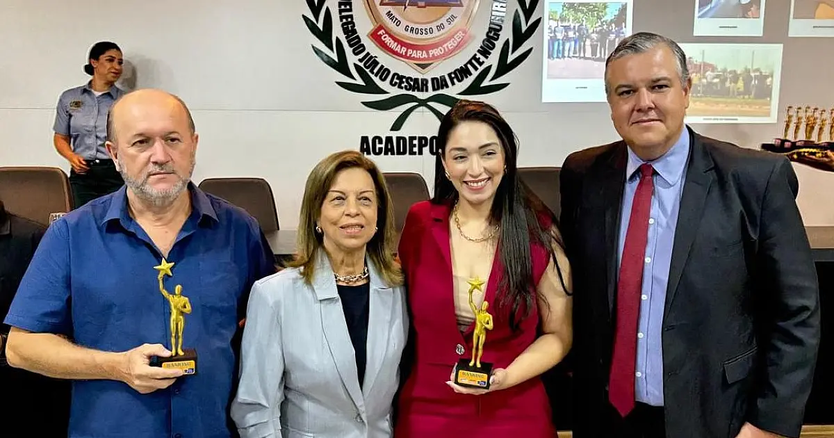 Corumbá recebe premiação por ações educativas no trânsito