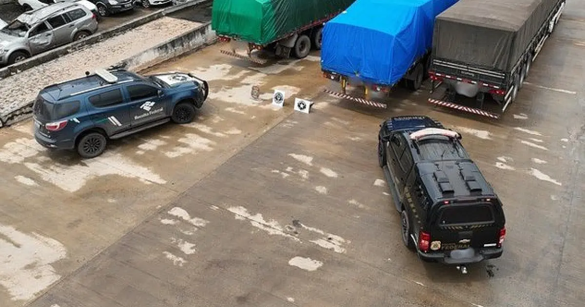 PF apreende 75 toneladas de insumo usado na produção de cocaína