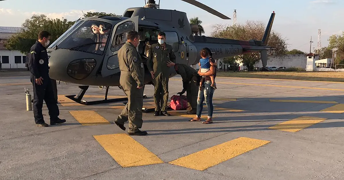 Marinha resgata dois moradores no Pantanal em 24h