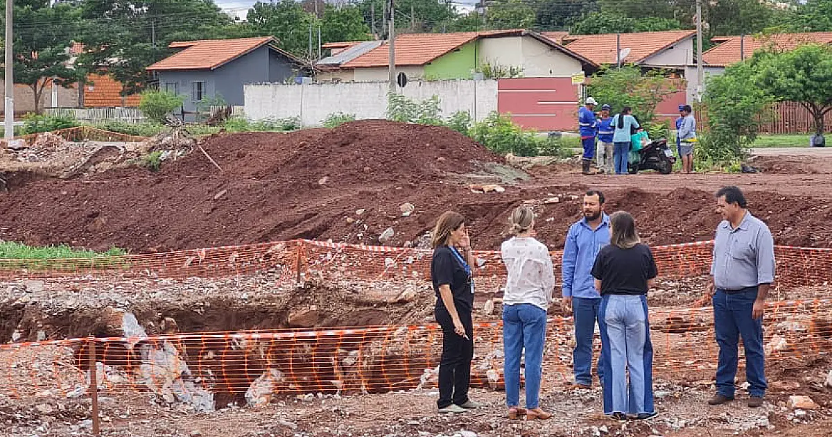 Visita técnica analisa infraestrutura e acesso nas obras de habitação em Corumbá