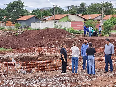 Visita técnica analisa infraestrutura e acesso nas obras de habitação em Corumbá
