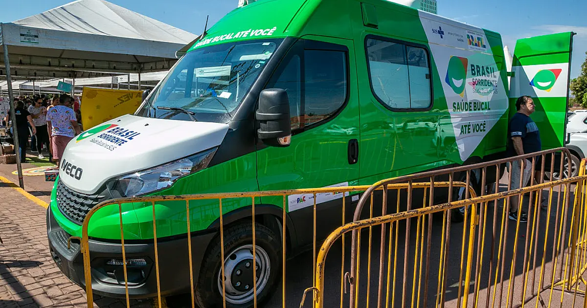 Corumbá recebe Unidade Odontológica Móvel do Ministério da Saúde