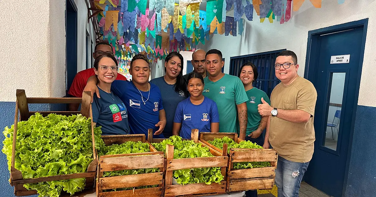 Projeto "Minha Horta" leva educação ambiental e sustentabilidade às escolas