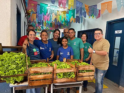 Projeto "Minha Horta" leva educação ambiental e sustentabilidade às escolas