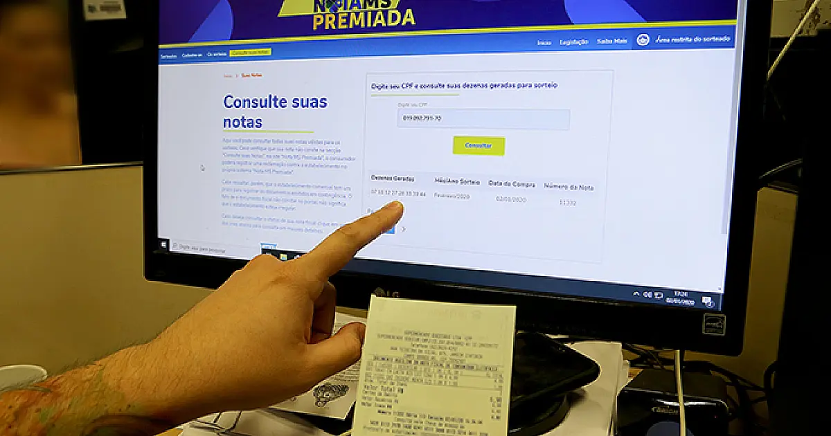 Ganhadores da Nota MS Premiada podem perder até R$ 25 mil se não fizerem o cadastro