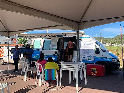 Ação itinerante da Sanesul atende moradores de Ladário até 17 de junho