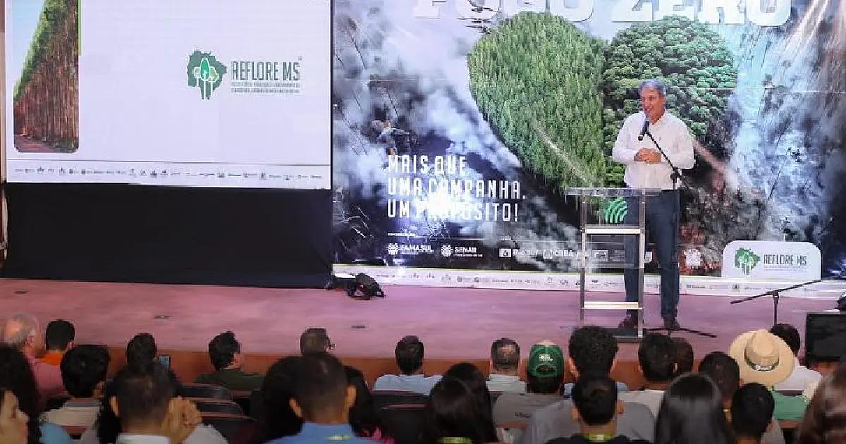 Campanha 'Fogo Zero' é lançada para proteger as florestas de MS