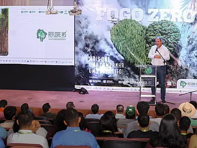 Campanha 'Fogo Zero' é lançada para proteger as florestas de MS