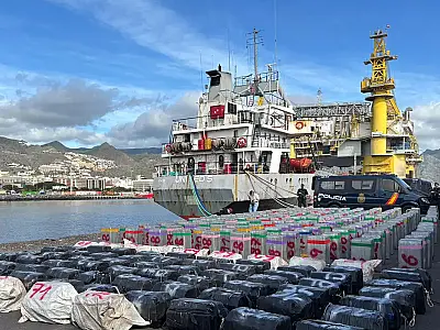 Espanha apreende cocaína a bordo de navio que fez escala no Brasil