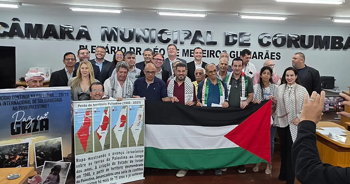 Dia Internacional de Solidariedade ao Povo Palestino é celebrado com homenagens na Câmara