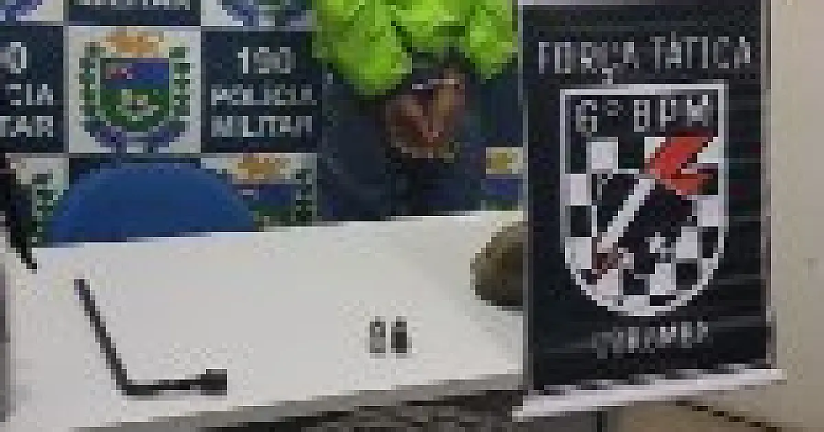 Polícia prende ladrão de pneu