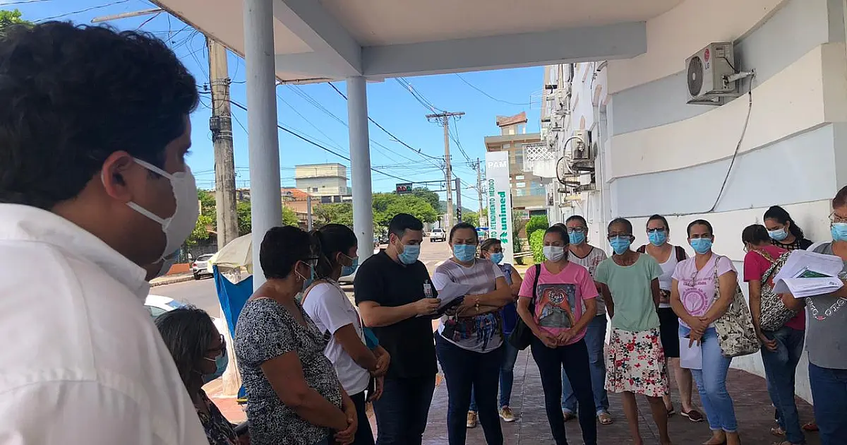 Pressionado município paga salário de enfermeiros