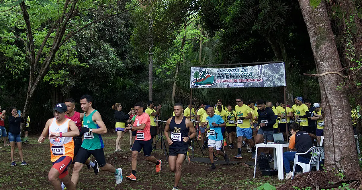VII Corrida do Parque de Piraputangas reúne atletas em desafio de 10 km