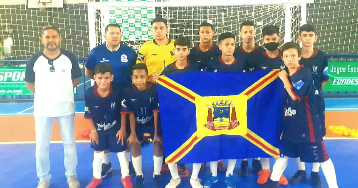 Vitória nos Jogos Escolares de MS qualifica futsal de Corumbá para o Brasileiro