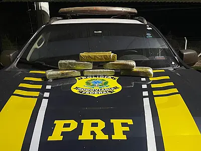 PRF apreende mais de 30 kg de cocaína em abordagens na BR-262 em Corumbá