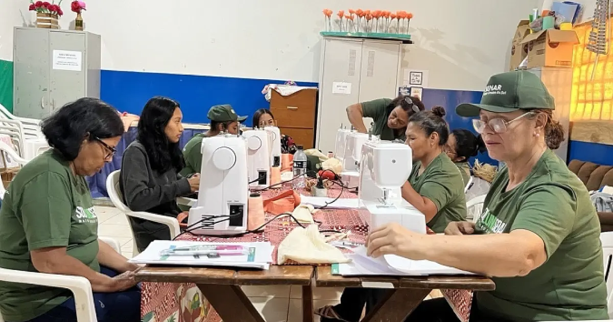Curso de Corte e Costura dá oportunidade de renda para mulheres de Ladário