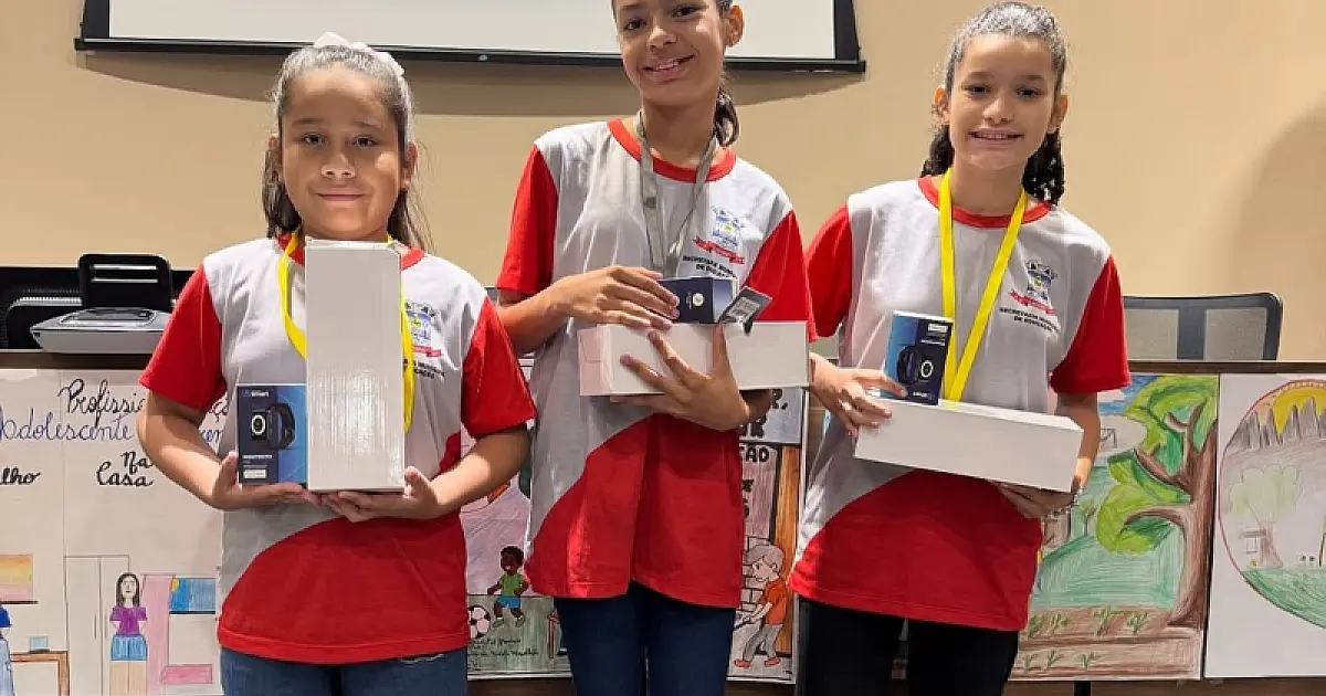 Alunos de Ladário conquistam prêmios no projeto MPT na Escola