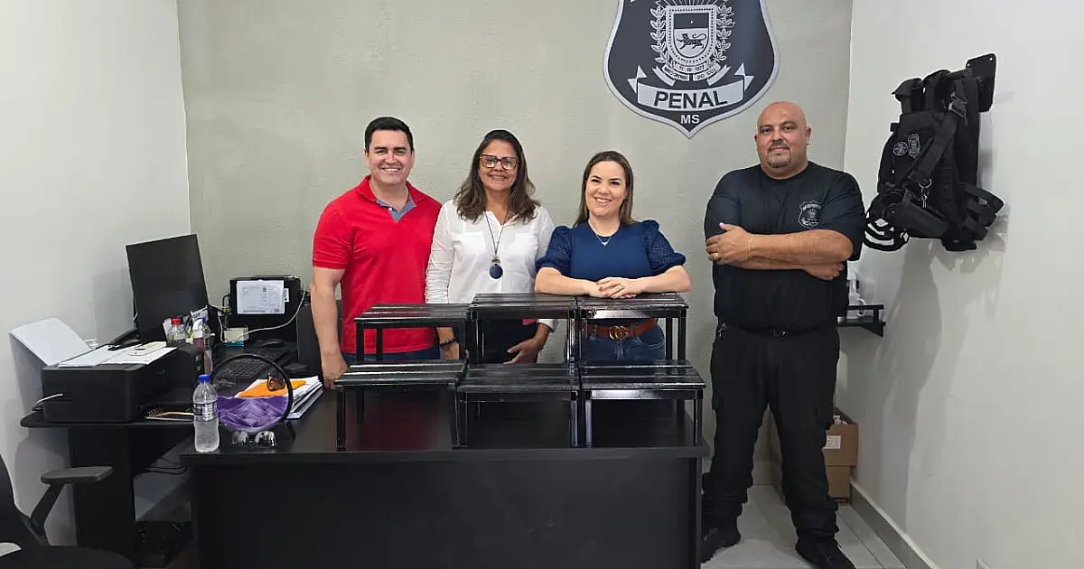 Parceria amplia produção de materiais de saúde em unidade penal de Corumbá