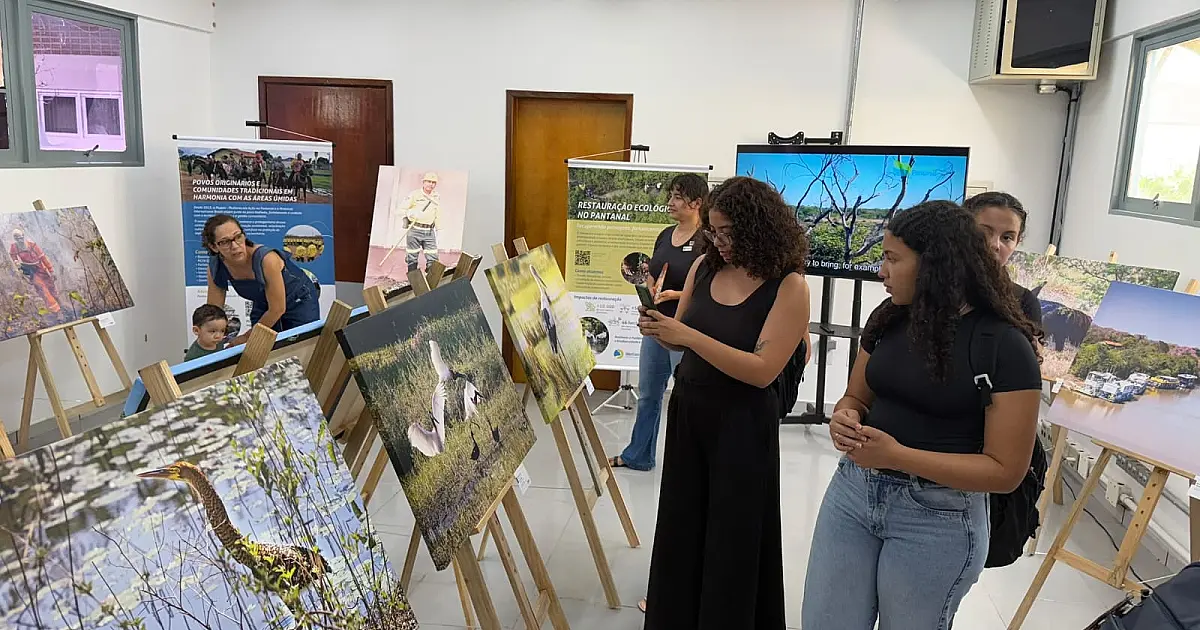 Exposição revela Pantanal e destaca quem protege o bioma em tempos de seca