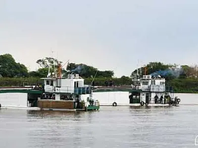 Marinha do Brasil inicia sinalização náutica no trecho paraguaio do rio Paraguai