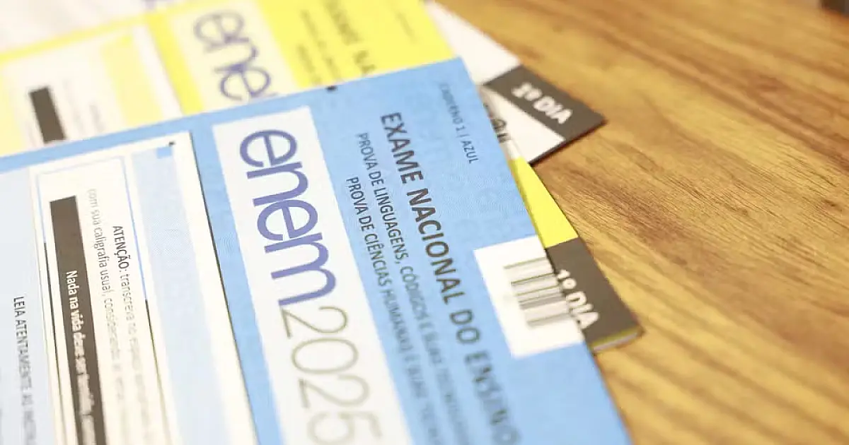 Enem 2025: prazo para solicitar reaplicação de prova termina hoje