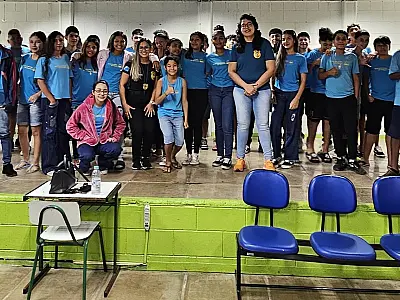 Polícia Civil realiza palestra sobre abuso sexual para alunos do CAIC em Corumbá